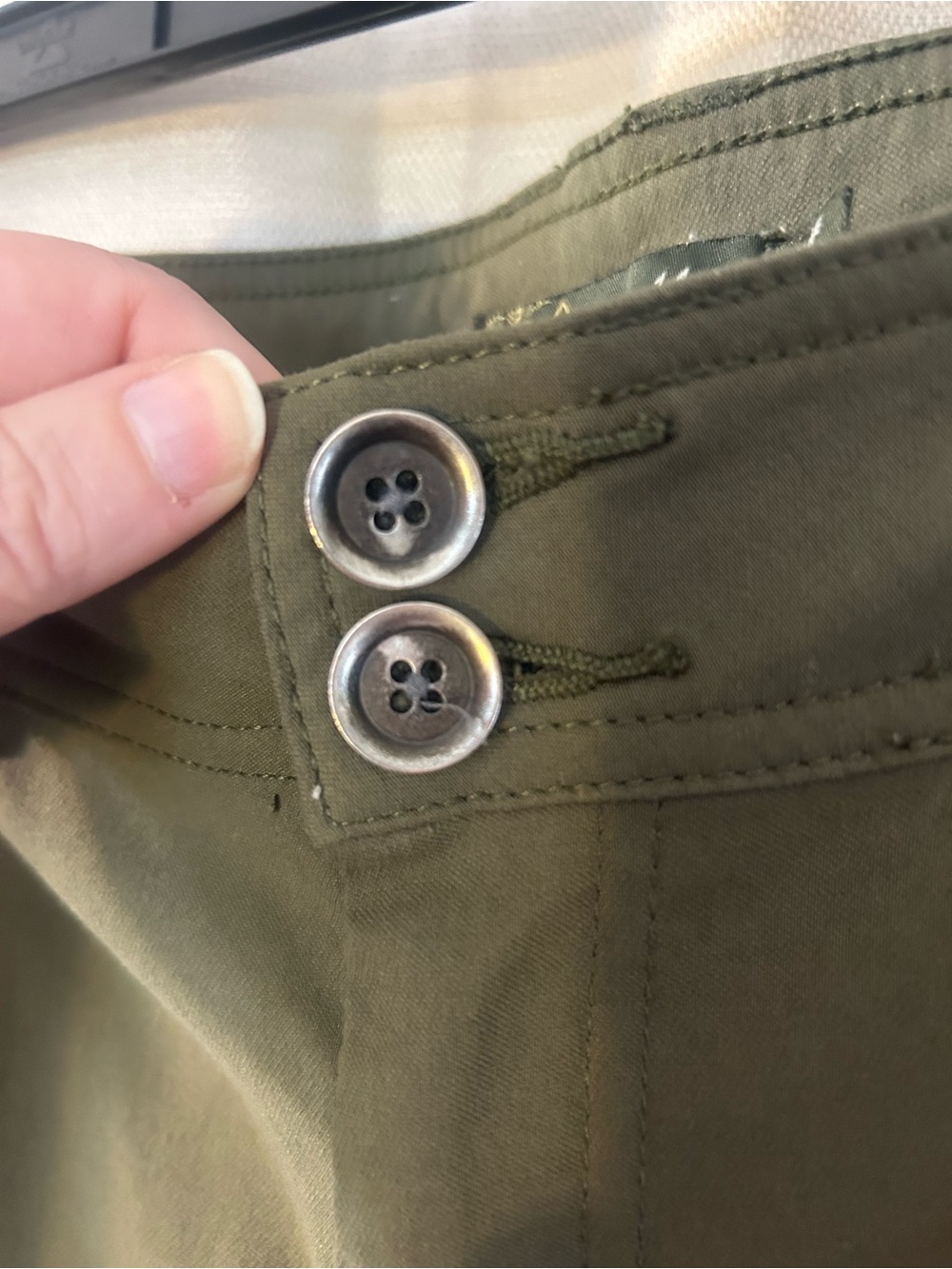 prAna Halle Pants Womens 14 Green Hiking
Outdoor Roll Tab Gorpcore Zion - Picture 4 of 16